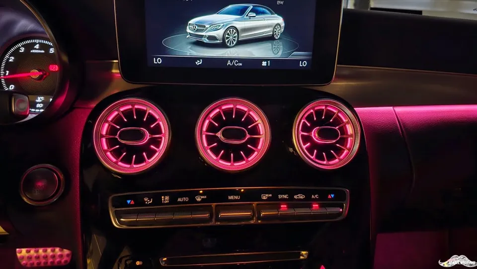 수원엠비언트 벤츠 W205 C클래스 카브리올레에 ‘순정형 비노출’이 맞는 이유 (오늘의카 수원점)