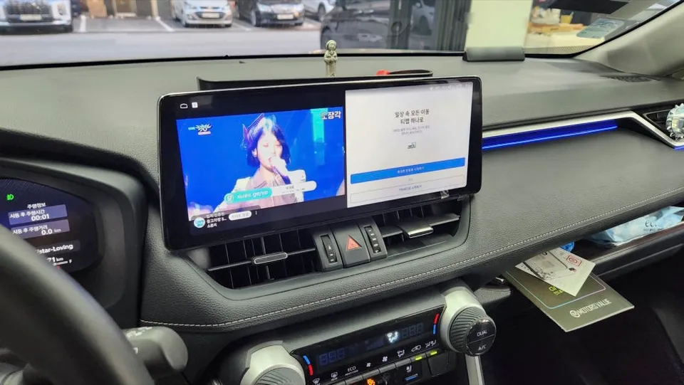 부천안드로이드올인원 토요타 라브4 5.5세대, 순정 내비 버리고 안드로이드 올인원이 답일까?