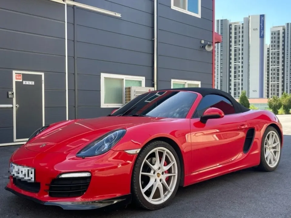 휠복원/도색 시공후기 - 포르쉐 박스터 981