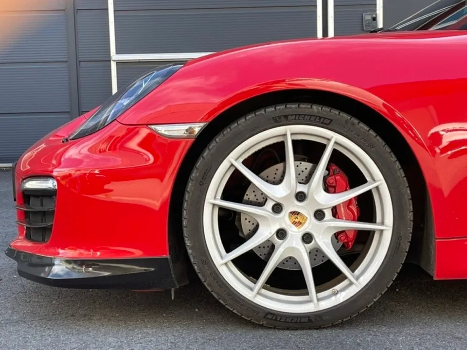 오산휠도색전문｜포르쉐 981박스터 유광블랙 휠분체도장, ‘박리부터’ 들어간 이유 (오늘의카 오산점)