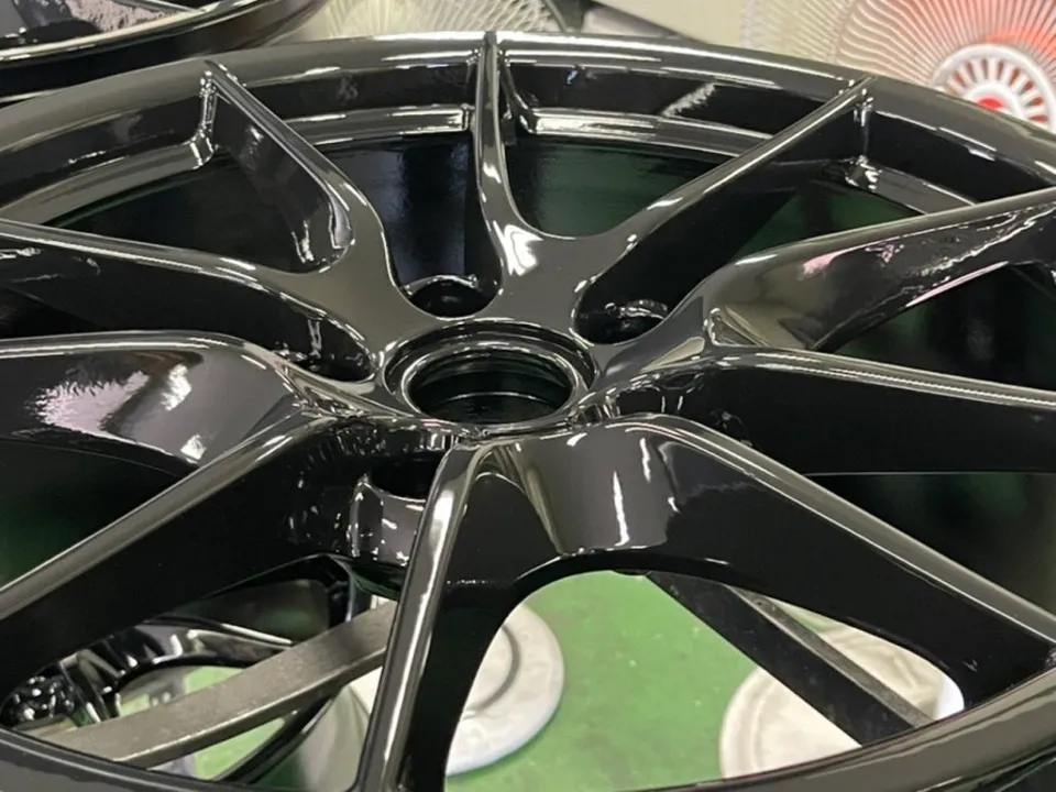 오산휠도색전문｜포르쉐 981박스터 유광블랙 휠분체도장, ‘박리부터’ 들어간 이유 (오늘의카 오산점)