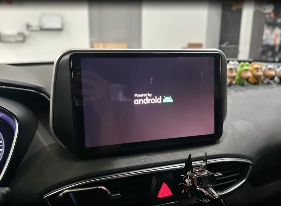 싼타페 TM 안드로이드 올인원, 사제 내비 교체 후회 없을까? (오늘의카 전주점)