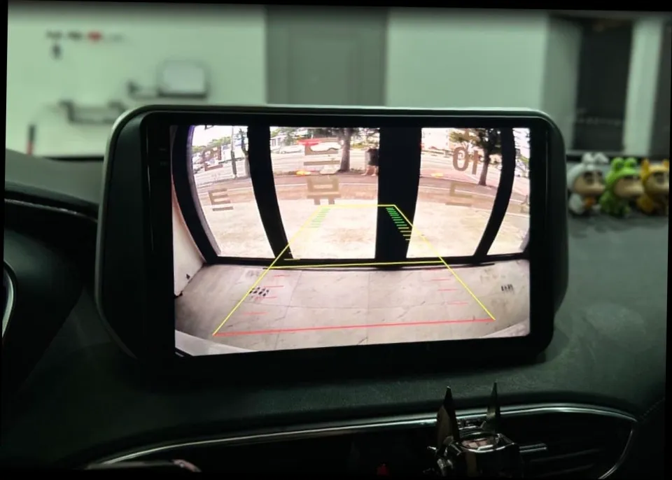 싼타페 TM 안드로이드 올인원, 사제 내비 교체 후회 없을까? (오늘의카 전주점)