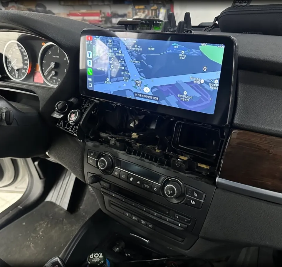 BMW E71 X6 안드로이드 올인원 + 이지가드,구형의 불편함을 어디까지 바꿀 수 있을까? (오늘의카 전주점)