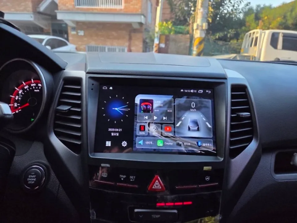 티볼리 안드로이드 올인원, 구형 네비 벗어나 스마트하게? (오늘의카 천안점)