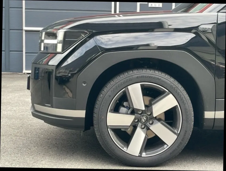 수원휠도색 싼타페 MX 19인치 다이아컷팅 휠, 유광블랙 분체도색이 답인 이유 (오늘의카 수원점)