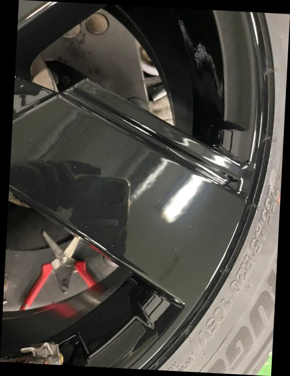 수원휠도색 싼타페 MX 19인치 다이아컷팅 휠, 유광블랙 분체도색이 답인 이유 (오늘의카 수원점)