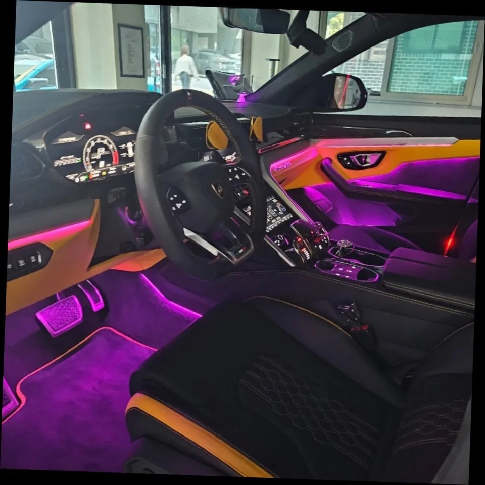 시흥엠비언트 람보르기니 우루스 S, 순정 엠비언트가 있는데도 추가 시공하는 이유 (오늘의카 시흥점)