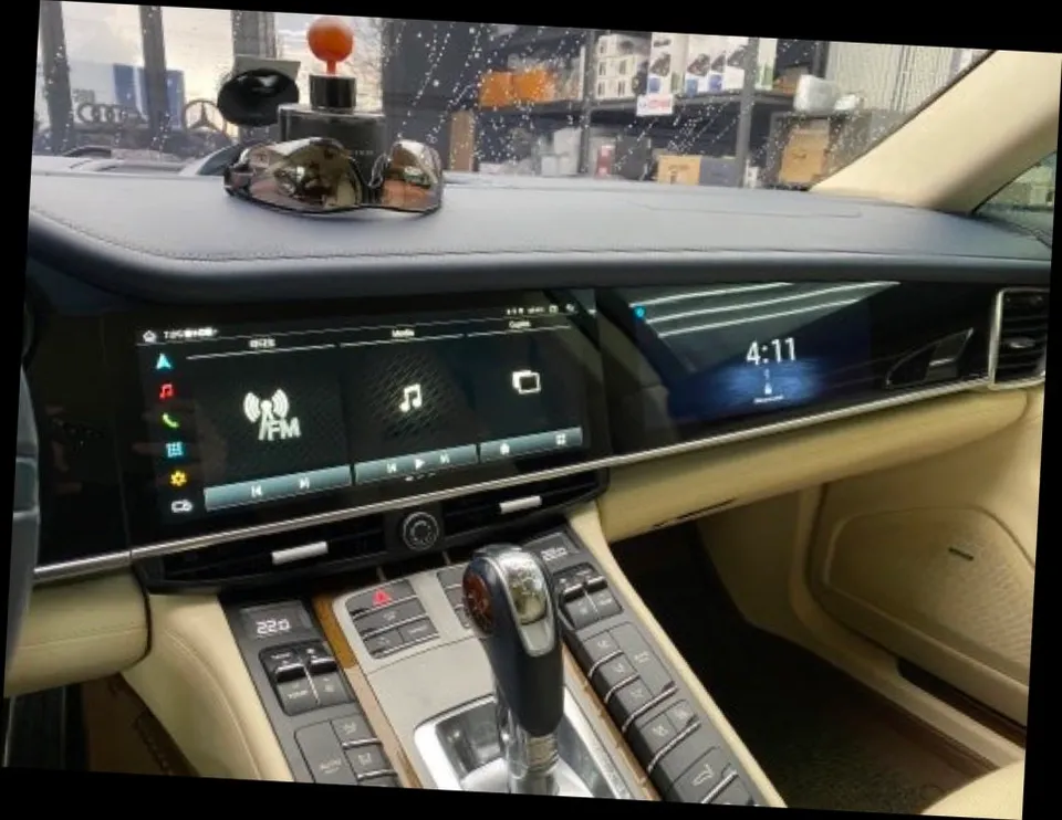 포르쉐 파나메라 듀얼스크린 안드로이드 올인원,구형 파나메라도 신형처럼 바뀔 수 있을까? (오늘의카 인천점)