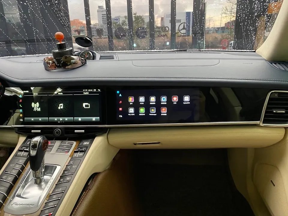 포르쉐 파나메라 듀얼스크린 안드로이드 올인원,구형 파나메라도 신형처럼 바뀔 수 있을까? (오늘의카 인천점)