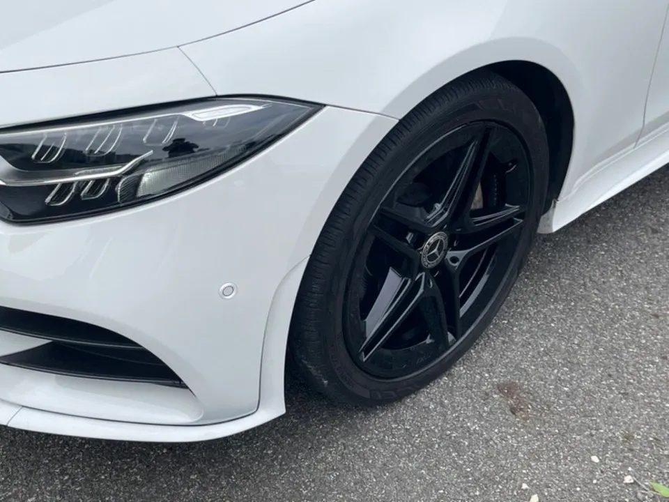 용인휠도색 벤츠 CLS 휠도색, 왜 유광블랙이 가장 실패 없는 선택일까? (오늘의카 용인점) 시공 후